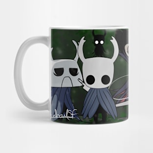 Hollow Knight, Hornet, Grimm, Zote (Fan Art) Mug